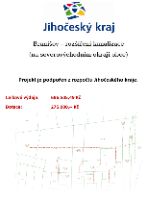 Branišov, rozšíření kanalizace na SV okraji obce